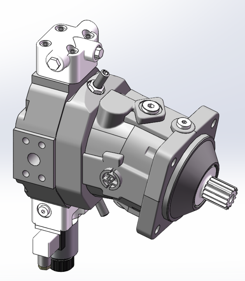 HD-A6VM55EP1/EP2 eksenel pistonlu değişken motor ürün lansmanı